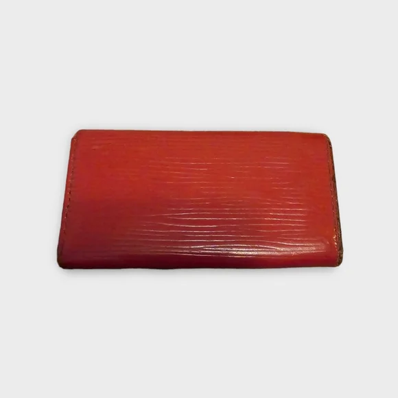 Louis Vuitton Red Epi Key Holder 4 Key Multicles - Picture 7 of 9